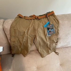 Iron co. cargos shorts.